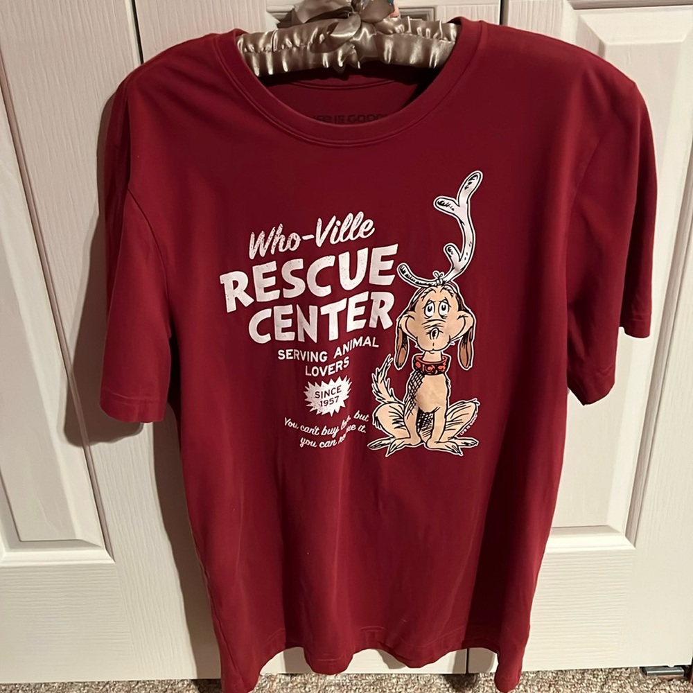 Life is Good Whoville Rescue Center tshirt